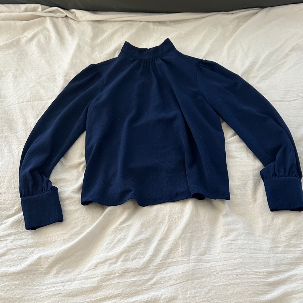 Forever 21 Midnight Blue Blouse